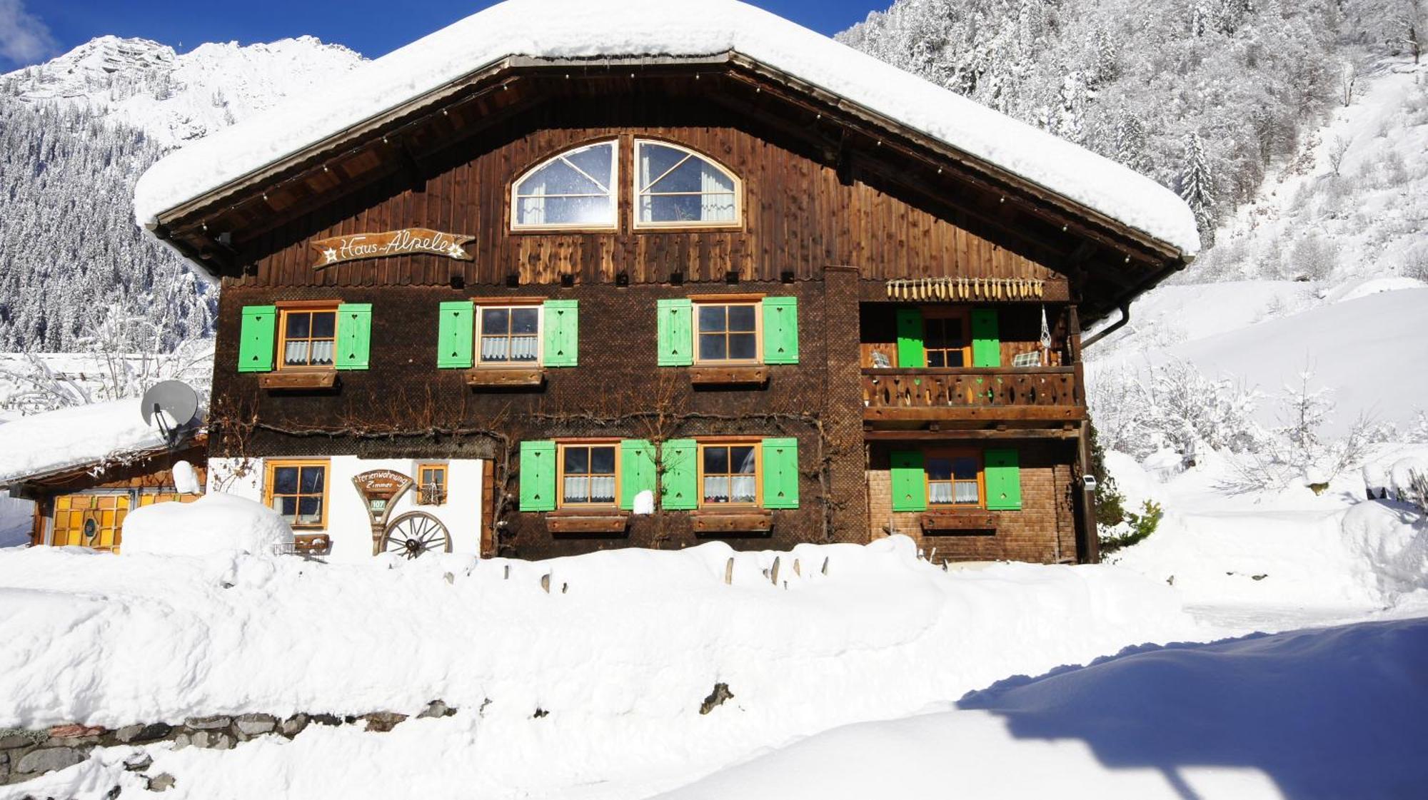 Haus Aelpele Daire Klosterle am Arlberg Dış mekan fotoğraf